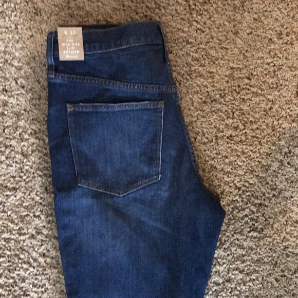 Madewell jeans-the high rise slim boyjean - Picture 2 of 2